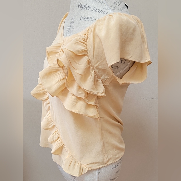 Silk Ruffle Blouse - Picture 2 of 5